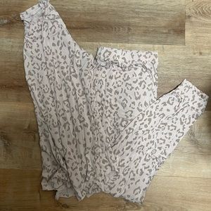 Kyte Blush Leopard Women long sleeve pajamas